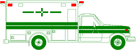 KVRS ambulance facing right